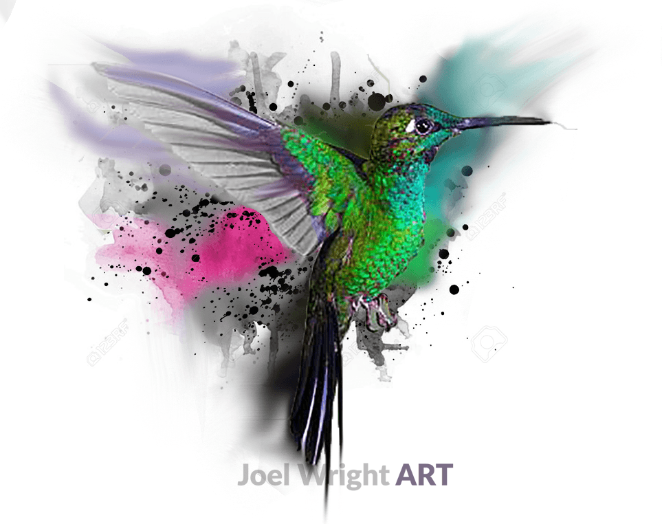 hummingbird tattoo design